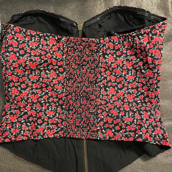 NWT Jessica Simpson Strapless/Halter Top, size M - Picture 3 of 4